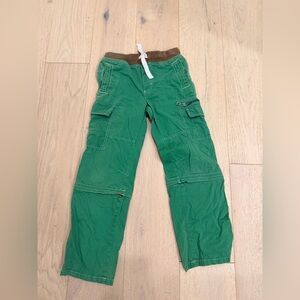 Mini Boden Green Cargo Pants size 11Y